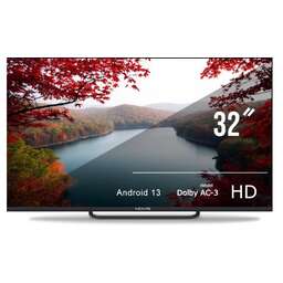 NOVIS NTV-H3230TS HD SMART TV Безрамочный