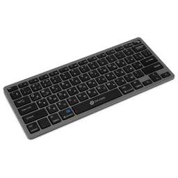 OKLICK Клавиатура 835S, USB, Bluetooth/Радиоканал, серый + черный [1696467]