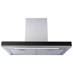 HAIER Вытяжка каминная HVX-C672TX, нержавеющая сталь/черный, сенсорное управление [td0042200ru]