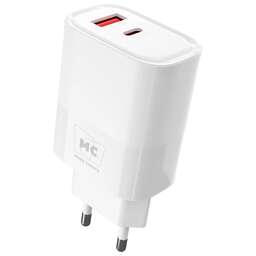 MORE CHOICE (4620202555564) NC81a СЗУ 1USB+1Type-C 3.0A PD 20W+ QC3.0 , белый