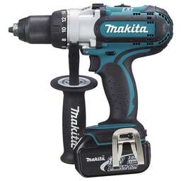 MAKITA Дрель-шуруповерт DDF451RFE, 3Ач, с двумя аккумуляторами