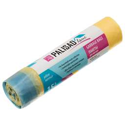 PALISAD HOME Пакеты для мусора с завязками 35 л x 15 шт. желтые, Home Palisad 927165