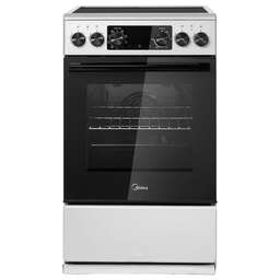 MIDEA MFO-D4E20T9E(SL) серый/черный стеклокерамика (без крышки)