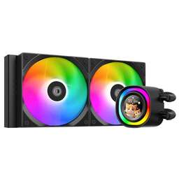 ID-COOLING Вентилятор Cooler FX240 LCD BLACK LCD SCREEN 300W/ all Intel/AMD