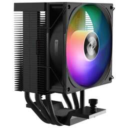 PCCOOLER Кулер R300 ARGB BK S115X/1200/1700/AM4/AM5 (TDP 150W, 90mm ARGB Fan, 3 тепловые трубки 6мм, 650-2200RPM, 28,3dBa)