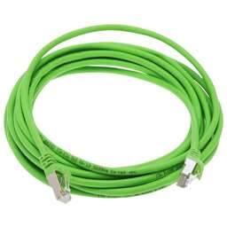 ITK Патч-корд PC02-C5EFL-5M FTP RJ-45 вил.-вилка RJ-45 кат.5E 5м зеленый LSZH (уп.:1шт)