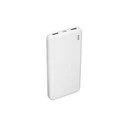 Borofone BJ56, 10000 mAh, 2 USB+Type-C, 2.0 A, 22.5 W, PD 20 W, быстрая зарядка, LED, белый