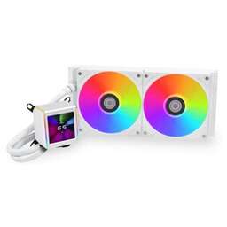 LIAN LI СЖО для процессора GALAHAD II LCD 280 WHITE