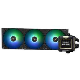 THERMALRIGHT Система водяного охлаждения Frozen Warframe Ultra 360 ARGB Soc-AM5/AM4/1151/1200/2066/2011/1700 черный 4-pin 29.6dB Al LCD Ret (F-WFRAME-ULT-360-BL-ARGB)