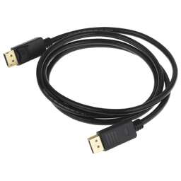 BURO Кабель аудио-видео BU-DP-v1.2-1.5m, DisplayPort (m) - DisplayPort (m), ver 1.2, омедненный, 1.5м, черный