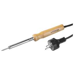 STAYER MAXTerm, 40 Вт, конус, электропаяльник с деревянной рукояткой (55310-40)