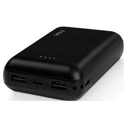TTEC Внешний аккумулятор ReCharger Duo 10000 mAh Powerbank With USB-C Input/Output. Цвет: черный
