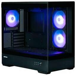 ZALMAN Корпус MiniTower P30 Black (mATX, без БП, ARGB, USB3.2 Type-A + USB3.2 Type-C) ( P30)