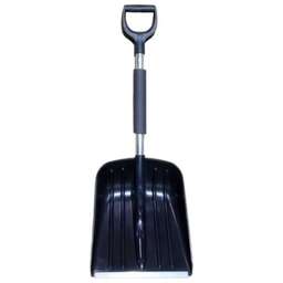 LWI Лопата снеговая автомобильная "Велес" глубокая (черная) 355х460мм LWI-Л20