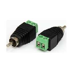 REXANT (14-0413) РАЗЪЕМ ШТЕКЕР RCA С КЛЕММНОЙ КОЛОДКОЙ (БЛИСТЕР)