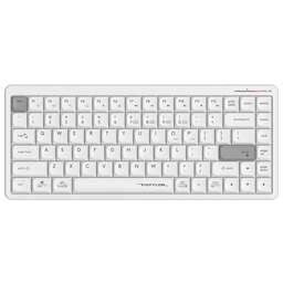 A4TECH Клавиатура Fstyler FBX53C белый USB беспроводная BT/Radio slim Multimedia (FBX53C)