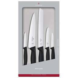 VICTORINOX Набор ножей кухон. Swiss Classic 6.7133.5G компл.:5предм. черный подар.коробка