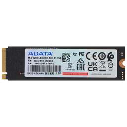 A-DATA SSD накопитель Legend 900 SLEG-900-512GCS 512ГБ, M.2 2280, PCIe 4.0 x4, NVMe, M.2