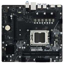 BIOSTAR Материнская плата B650MS2-E SocketAM5 AMD B650 2xDDR5 mATX AC`97 8ch(7.1) 2.5Gg RAID+HDMI+DP