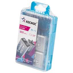КОСМОС KOCLi9V650mAh2B черный