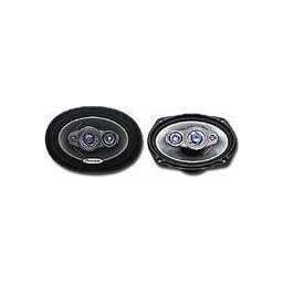 PIONEER Колонки автомобильные TS-A6978S 650Вт 92дБ 4Ом 15x23см (6x9дюйм) (ком.:2кол.) коаксиальные четырехполосные