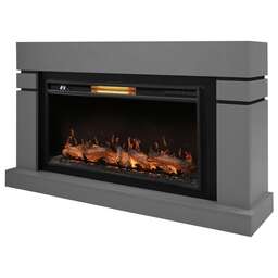 ELECTROLUX Каминокомплект: Очаг EFP/P-4220LS, портал Lindos 42/40/36, светло-серый, р/в