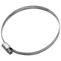 СИБРТЕХ Хомуты нержавеющая сталь, Стандартное болтовое крепление 90-110 мм, 25 штук в упаковке, ширина 9 мм 47588