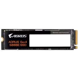 GIGABYTE SSD накопитель Aorus Gen4 5000E AG450E500G-G 500ГБ, M.2 2280, PCIe 4.0 x4, NVMe, PCIe