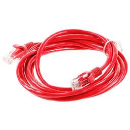 PREMIER Патч-корд PP12-2M/R 1000Гбит/с UTP 4 пары cat.5E CCA molded 2м красный RJ-45 (m)-RJ-45 (m)
