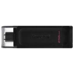 KINGSTON Флеш Диск 256GB DataTraveler 70 Type-C DT70/256GB USB3.2 черный