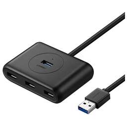 UGREEN Хаб (разветвитель) CR113, черный [20290]