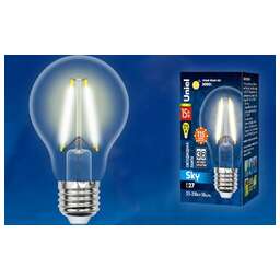 UNIEL (UL-00005849) LED-A60-15W/3000K/E27/CL PLS02WH