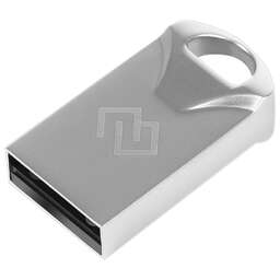 DIGMA Флешка USB DRIVE2 16ГБ, USB2.0, серебристый dgfum016a20sr