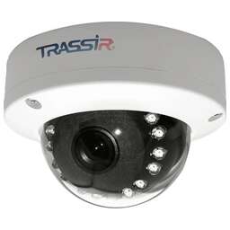 TRASSIR Камера видеонаблюдения IP TR-D2D5, 1080p, 3.6 мм, белый