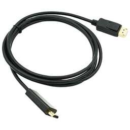 NONAME Кабель DisplayPort (m) - HDMI (m), 2м, черный