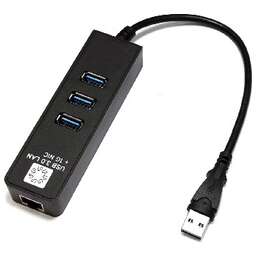 5BITES UA3-45-04BK USB3.0 / 3*USB3.0 / RJ45 1G / BLACK