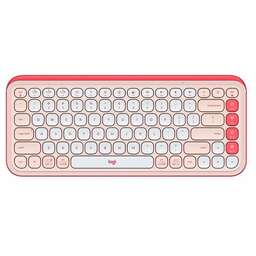 LOGITECH Клавиатура беспроводная POP Icon Keys розовый (920-013089)