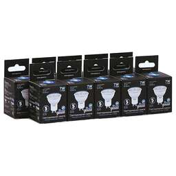 GAUSS Упаковка ламп LED GU10, спот, 7Вт, MR16, 10 шт. [101506207]