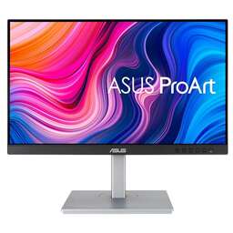 ASUS Монитор 23.8" PA247CV IPS, 1920x1080, 75Hz, 5ms, 300сd/m, 1000:1, | HDMI(1.4), 2xDP(1.2), Type-C(PD-65W), 4xUSB3.2 | HAS, Pivot, Swivel, InPSU, Speakers, Vesa 100, Black