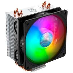 COOLER MASTER Устройство охлаждения(кулер) Hyper 212 ARGB Soc-AM5/AM4/1151/1200/1700 черный 4-pin 9-31dB Al+Cu 150W 465gr Ret (RR-2V2L-18PA-R1)