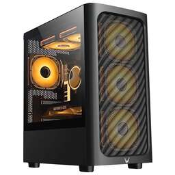FORMULA Корпус Air Mesh G3 черный без БП mATX 7x120mm 5x140mm 2xUSB2.0 1xUSB3.0 audio bott PSU