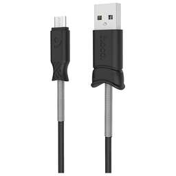 HOCO (6957531077015) X24 USB (m) - microUSB (m) 1.2m - черный