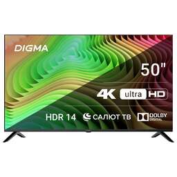 DIGMA DM-LED50UBB40 UHD SMART Салют