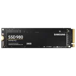 SAMSUNG SSD накопитель 980 MZ-V8V250BW 250ГБ, M.2 2280, PCIe 3.0 x4, NVMe, M.2