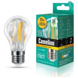 CAMELION (13718) LED20-A60-FL/830/E27