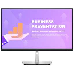 DELL 27" Монитор P2722HE, 1920x1080, IPS, 1хHDMI, 1хDP, черный и серебристый [2722-5250]