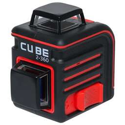 ADA Уровень лазер. Cube 2-360 Ultimate Edition 2кл.лаз. 635нм цв.луч. красный 2луч. (А00450)