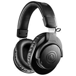 AUDIO-TECHNICA Наушники ATH-M20XBT, 3.5 мм/Bluetooth, мониторные, черный [80002893]