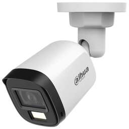 DAHUA Камера видеонаблюдения аналоговая DH-HAC-B1A21P-U-IL-0280B, 1920 х 1080, 2.8 мм, белый