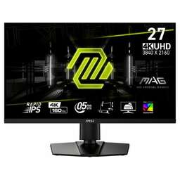 MSI Монитор 27" Mag 274UPF E2 черный IPS LED 16:9 HDMI полуматовая HAS Piv 400cd 178гр/178гр 3840x2160 160Hz DP 4K USB 6.4кг